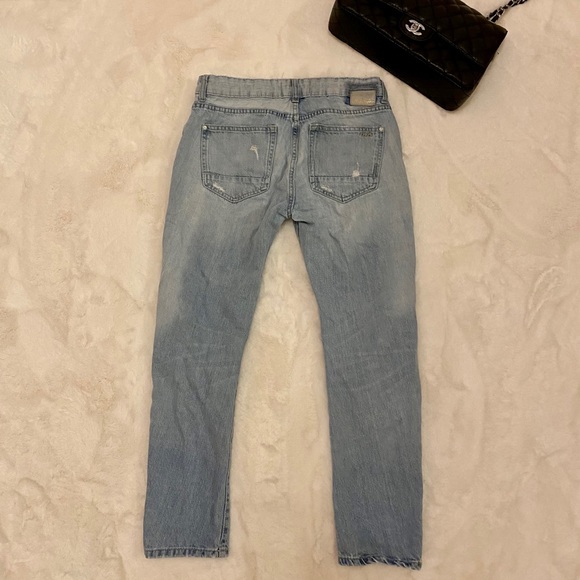 ZARA 🖤 distressed mom/boyfriend jeans 👖 Size 2 - Picture 5 of 6